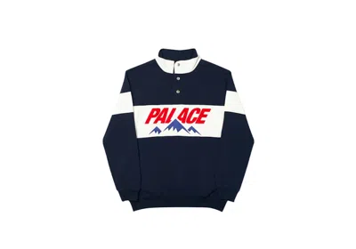 Pre-owned Palace Men's  Pwoppa Sweat In Navy Blue