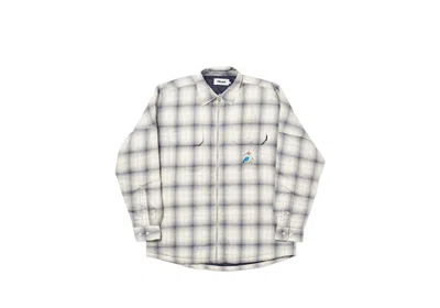 Pre-owned Palace Men's  Quacked Shirt In Grey In Gray