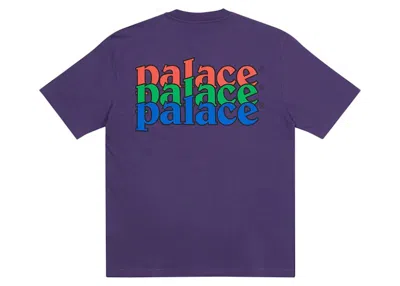 Pre-owned Palace Men's  Quality T-shirt In Purple