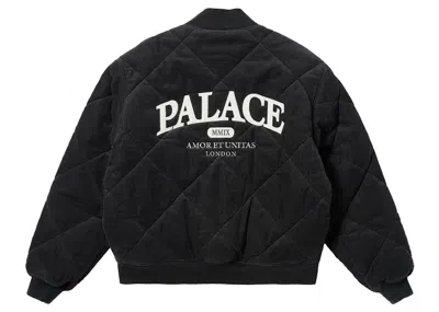 Pre-owned Palace Men's  Quilted Jacket In Black