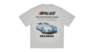 Pre-owned Palace Men's  Racey T-shirt In Grey Marl In Gray