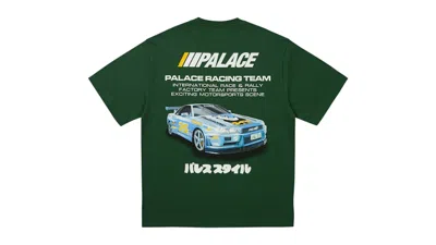 Pre-owned Palace Men's  Racey T-shirt In Racey Green