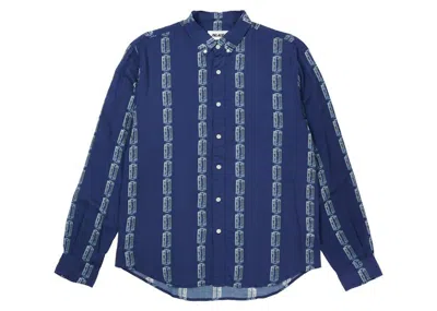 Pre-owned Palace Men's  Razor Sharp Shirt In Navy Blue
