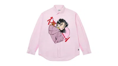 Pre-owned Palace Men's  Rear View Shirt In Pink