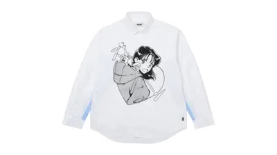 Pre-owned Palace Men's  Rear View Shirt In White