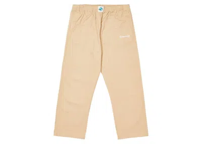 Pre-owned Palace Men's  Relax Pant In Sand