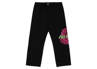 Pre-owned Palace Men's  Relax Pant (ss22) In Black