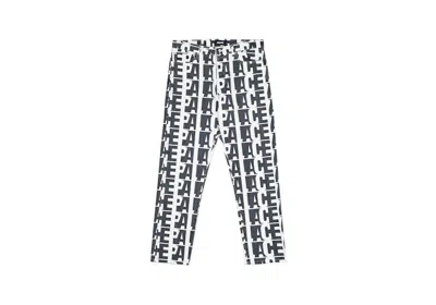 Pre-owned Palace Men's  Repeater Donim Jeans In White
