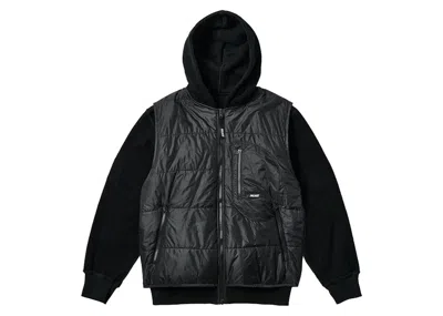 Pre-owned Palace Men's  Reversible Vest Hoodie In Black