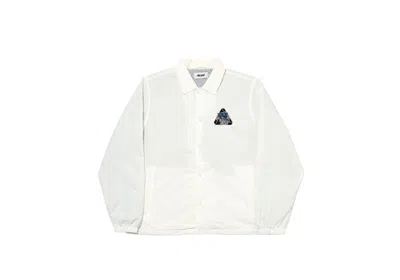 Pre-owned Palace Men's  Ripped Coach Jacket In White