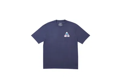 Pre-owned Palace Men's  Ripped T-shirt In Navy Blue