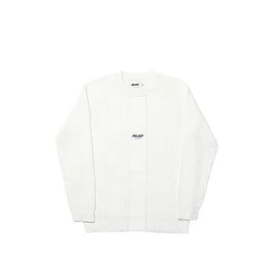 Pre-owned Palace Men's  Rknit Sweatshirt In White