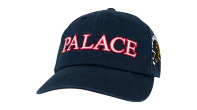 Pre-owned Palace Men's  Rugby 6panel In Navy Blue