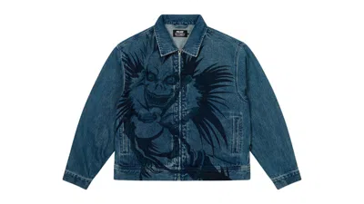 Pre-owned Palace Men's  Ryuk Jacket In Stone Wash In Gray