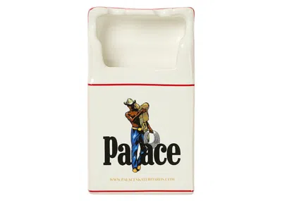 Pre-owned Palace Men's  Saves Ceramic Ashtray In White
