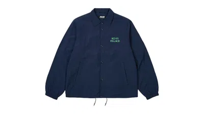Pre-owned Palace Men's  Scifi Fantasy Tri Coach Jacket In Navy Blue