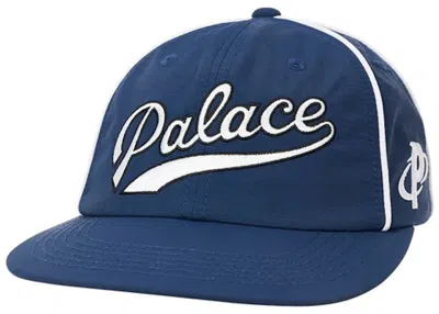Pre-owned Palace Men's  Script Pal Hat In Navy Blue