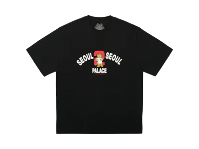 Pre-owned Palace Men's  Seoul 2 Seoul T-shirt In Black