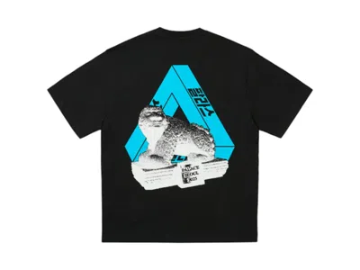 Pre-owned Palace Men's  Seoul 2 Seoul Triferg T-shirt In Black