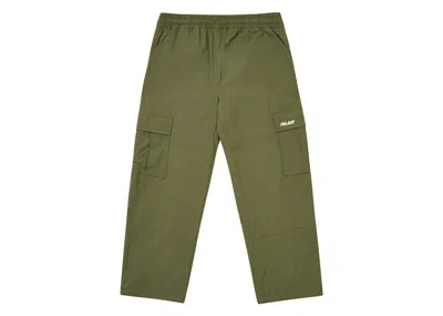 Pre-owned Palace Men's  Shell Cargo Pant In The Deep Green