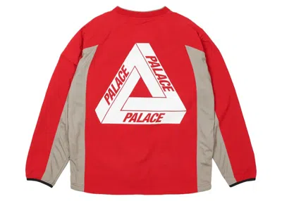 Pre-owned Palace Men's  Shell Pullover In Red