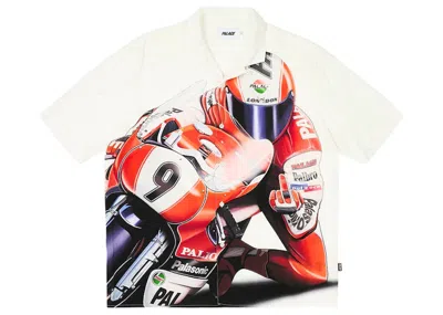 Pre-owned Palace Men's  Skrrt Shirt In White