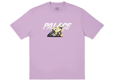 Pre-owned Palace Men's  Skurrt T-shirt In Light Purple