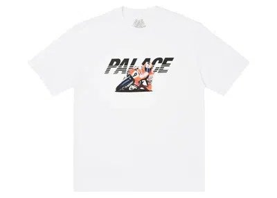 Pre-owned Palace Men's  Skurrt T-shirt In White