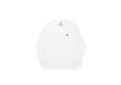 Pre-owned Palace Men's  Sofar Longsleeve (fw20) In White