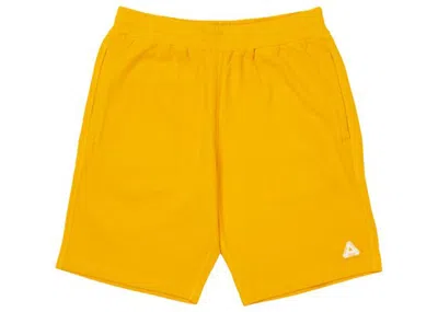 Pre-owned Palace Men's  Sofar Pique Shorts In Yellow