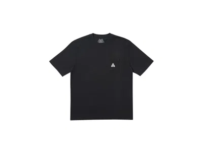 Pre-owned Palace Men's  Sofar Pocket T-shirt (fw19) In Black