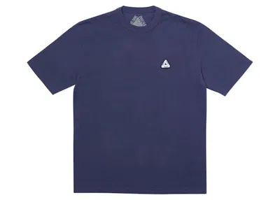 Pre-owned Palace Men's  Sofar T-shirt (fw22) In Navy Blue