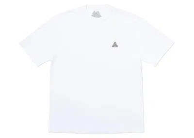 Pre-owned Palace Men's  Sofar T-shirt (fw22) In White