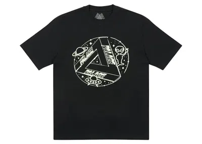 Pre-owned Palace Men's  Space Cadet T-shirt (ss22) In Black