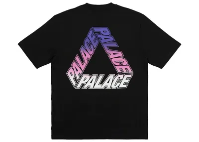 Pre-owned Palace Men's  Spectrum P3 T-shirt In Black