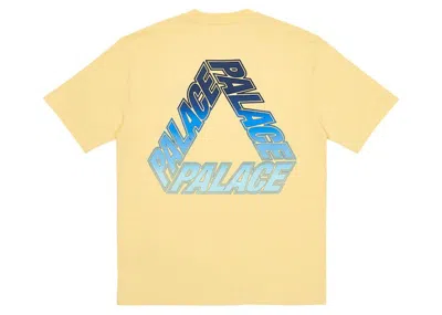 Pre-owned Palace Men's  Spectrum P3 T-shirt In Mellow Yellow