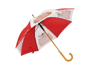 Pre-owned Palace Men's  Stella Artois Umbrella In White/red