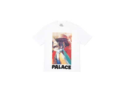 Pre-owned Palace Men's  Stoggie T-shirt In White