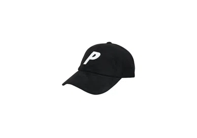 Pre-owned Palace Men's  Suede 6panel Hat In Black