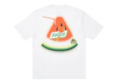 Pre-owned Palace Men's  Sugar T-shirt In White