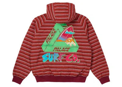 Pre-owned Palace Men's  Surf Co Jacket In Red
