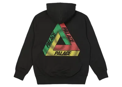 Pre-owned Palace Men's  Swirl Triferg Hoodie In Black