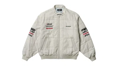 Pre-owned Palace Men's  Technical Staff Jacket In Concrete Grey In Gray