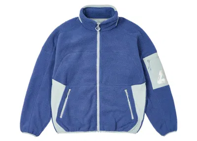 Pre-owned Palace Men's  Thermalite Fleece Jacket In Lavender In Purple