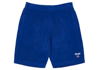 Pre-owned Palace Men's  Towelling Shorts In Blue