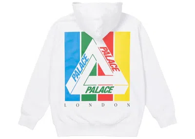 Pre-owned Palace Men's  Treemb Hoodie In White