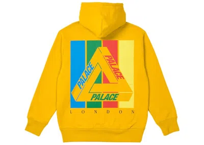 Pre-owned Palace Men's  Treemb Hoodie In Yellow