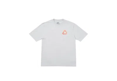 Pre-owned Palace Men's  Tri Bagel T-shirt In Grey Marl