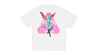 Pre-owned Palace Men's  Tri Fairy T-shirt In White