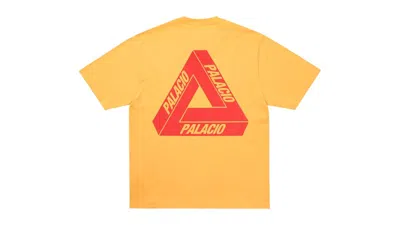 Pre-owned Palace Men's  Tri Lingual T-shirt In Yellow